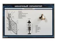 Стенд с агрегатами в разрезе "Молочный сепаратор"