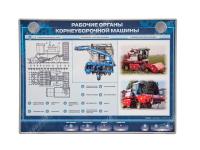 Комплект наглядно-демонстрационного оборудования "Рабочие органы корнеуборочной машины КС-6Б"