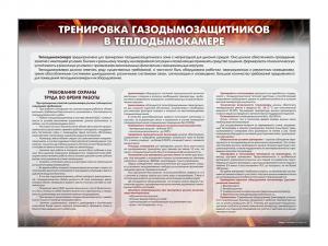 Стенд "Тренировка газодымозащитников в теплодымокамере"