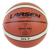 Мяч баскетбольный LARSEN PVC-GL7