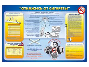 Стенд " Откажись от сигареты"