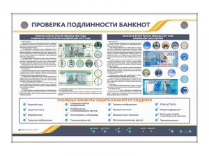 Интерактивный электрифицированный стенд " Проверка подлинности банкнот "