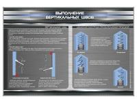 Стенд "Выполнение вертикальных швов"