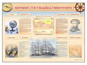 Стенд-уголок "Юный путешественник"