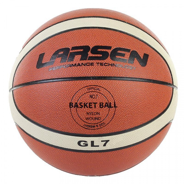 Мяч баскетбольный LARSEN PVC-GL7
